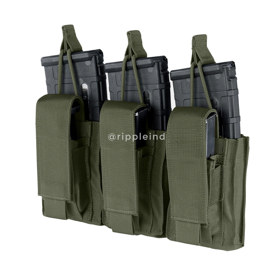 Condor - Ranger Green - Triple M4 Kangaroo Mag Pouch (Gen 2)
