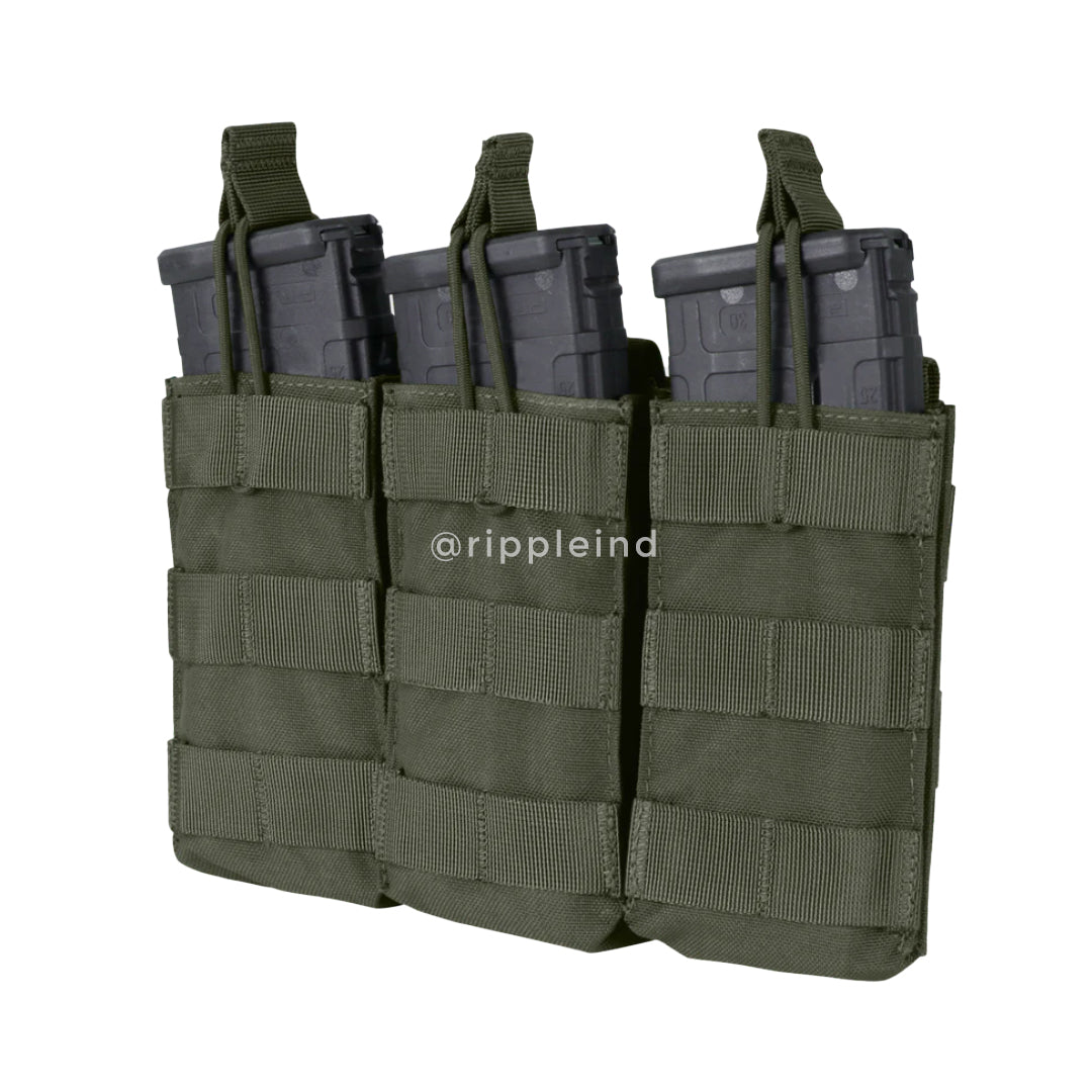 Condor - Ranger Green - Triple Open Top M4 Pouch