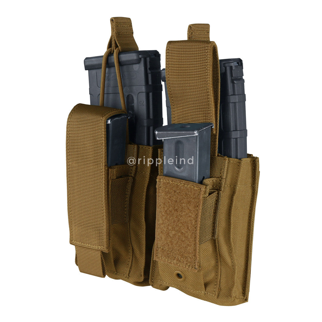 Condor - Ranger Green - Double M4 Kangaroo Mag Pouch - Gen 2