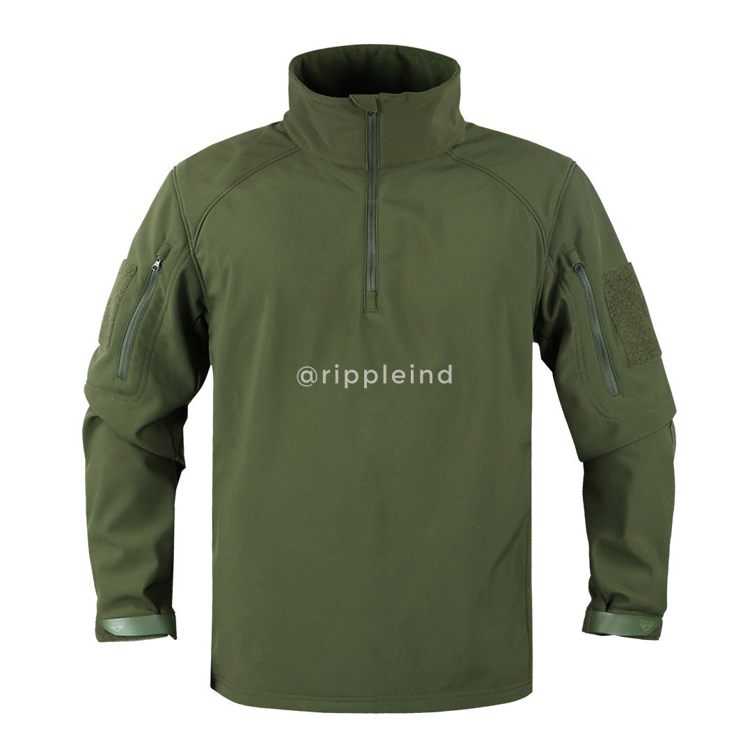 Condor - Tan - Patrol Quarter-Zip Soft Shell Top - CLEARANCE