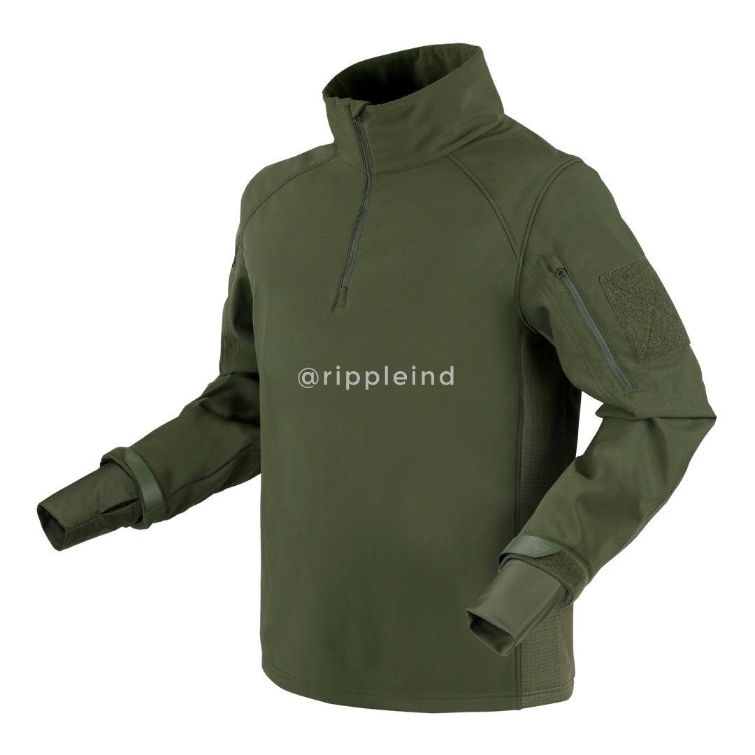 Condor - Tan - Patrol Quarter-Zip Soft Shell Top - CLEARANCE