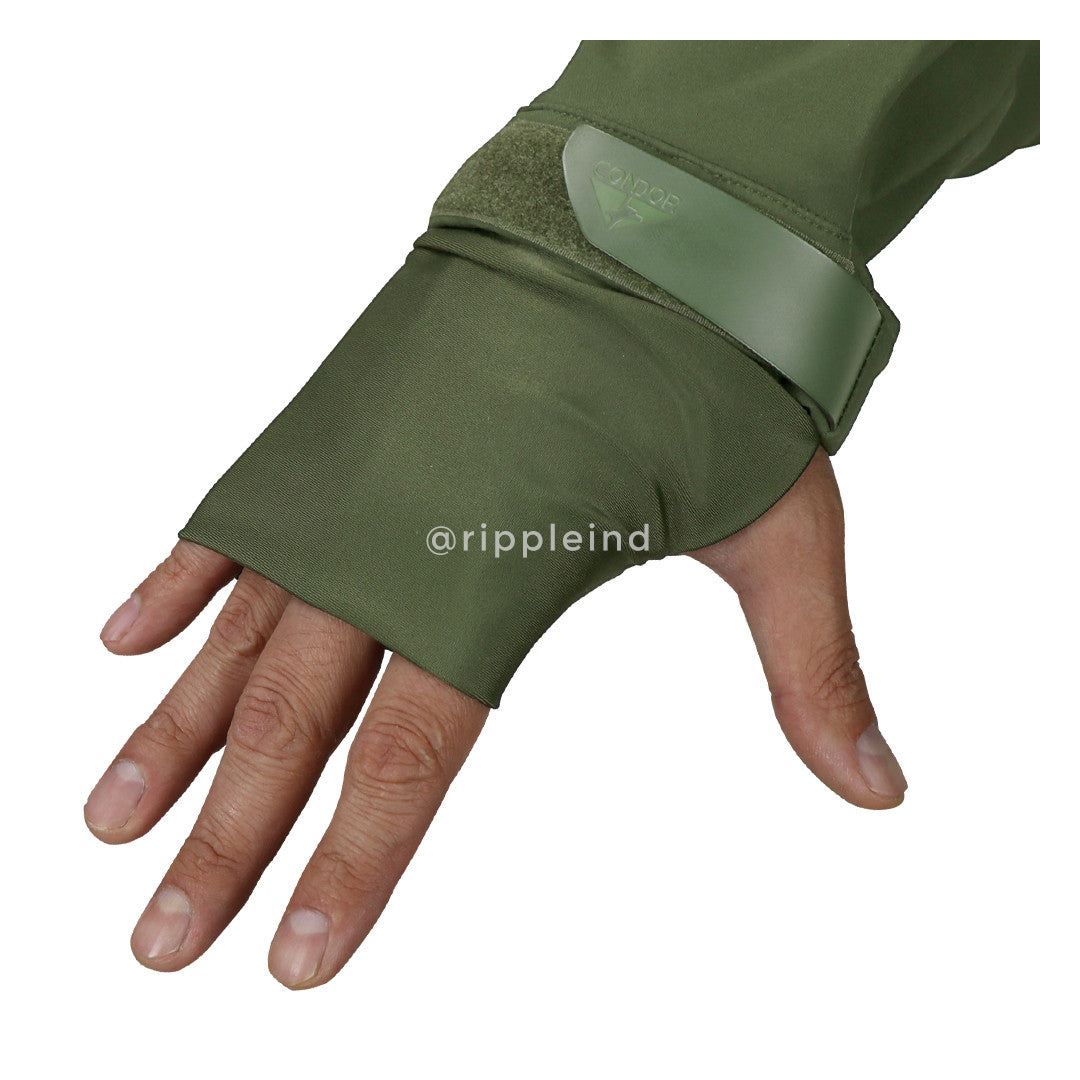 Condor - Tan - Patrol Quarter-Zip Soft Shell Top - CLEARANCE