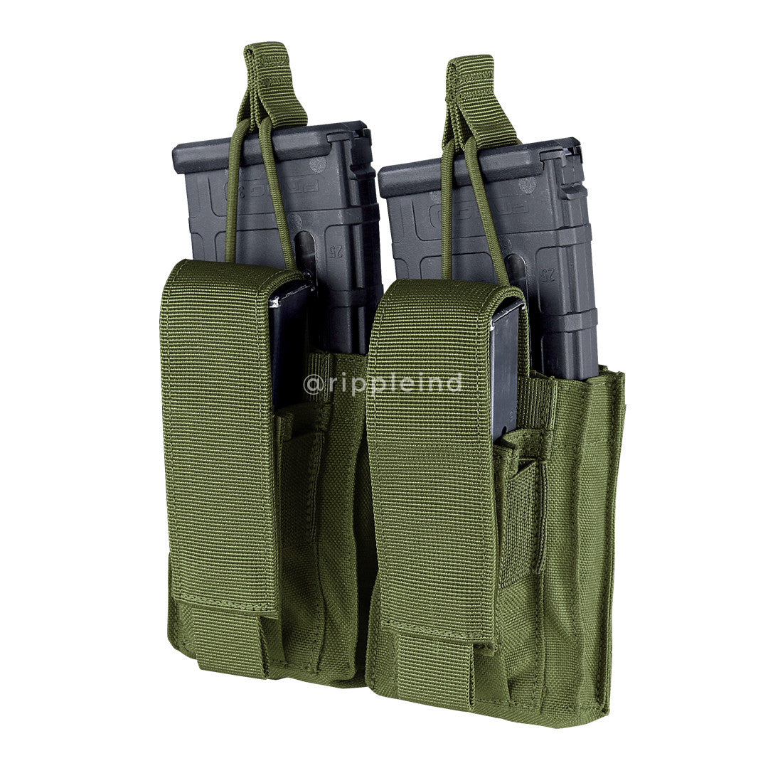 Condor - Olive Drab - Double M4 Kangaroo Mag Pouch - Gen 2