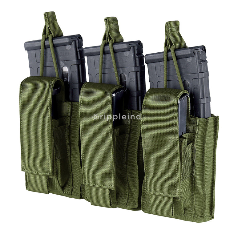 Condor - Olive Drab - Triple M4 Kangaroo Mag Pouch (Gen 2)
