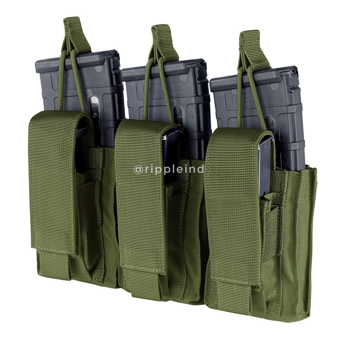 Condor - Olive Drab - Triple M4 Kangaroo Mag Pouch (Gen 2)
