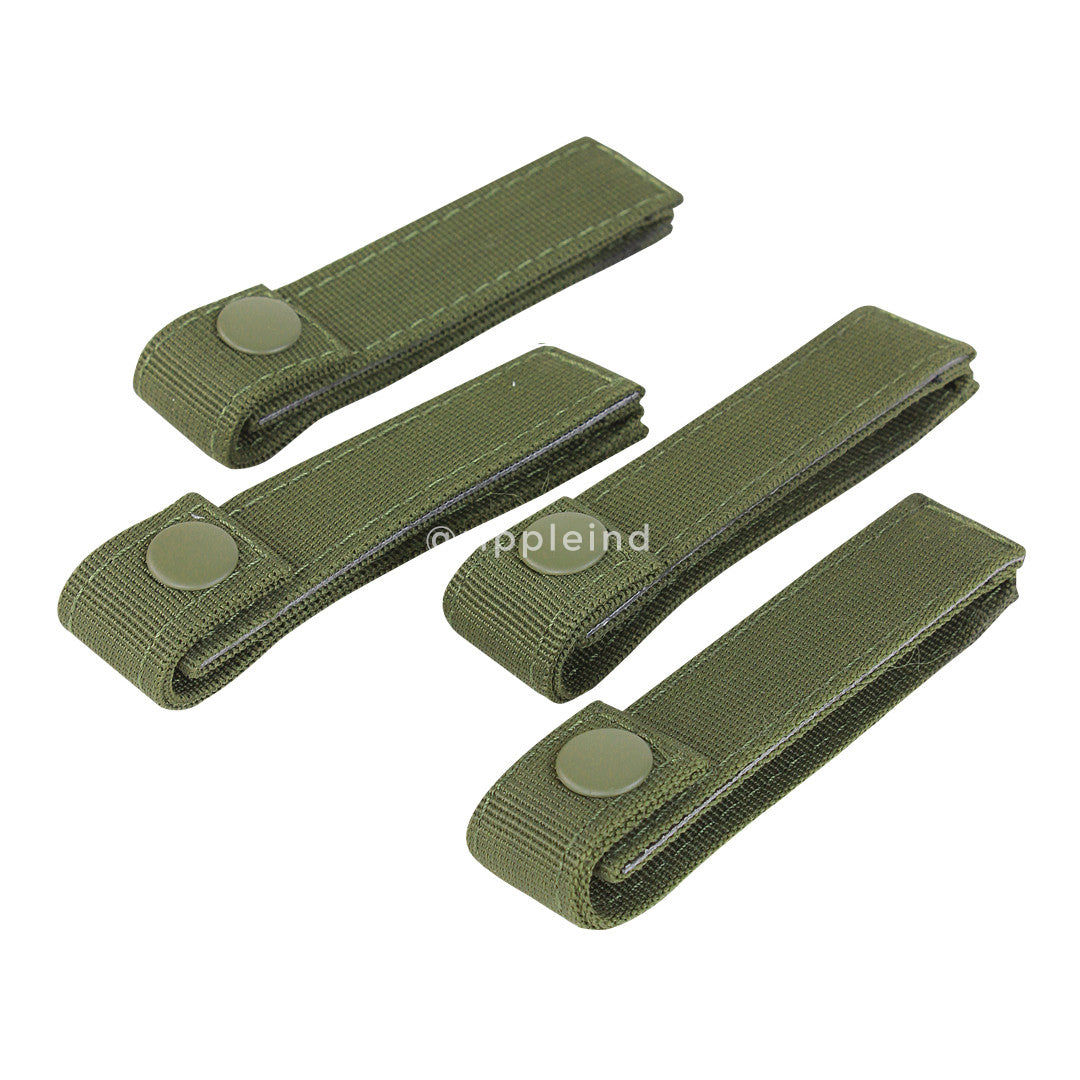 Condor - Olive Drab - 4inch MOLLE Mod Straps - 4pk