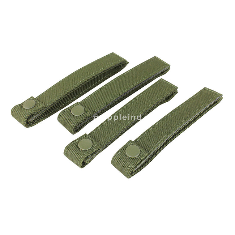 Condor - Olive Drab - 6inch MOLLE Mod Straps - 4pk