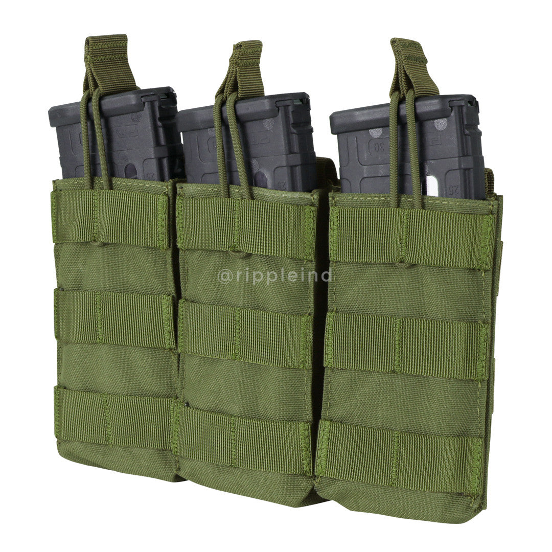 Condor - Olive Drab - Triple Open Top M4 Pouch