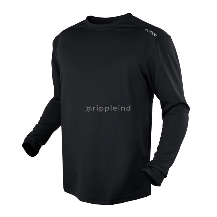 Condor - Black - Maxfort Long Sleeve Training Top