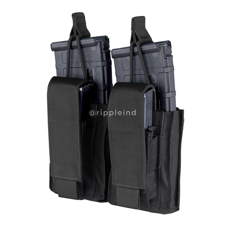 Condor - Black - Double M4 Kangaroo Mag Pouch - Gen 2