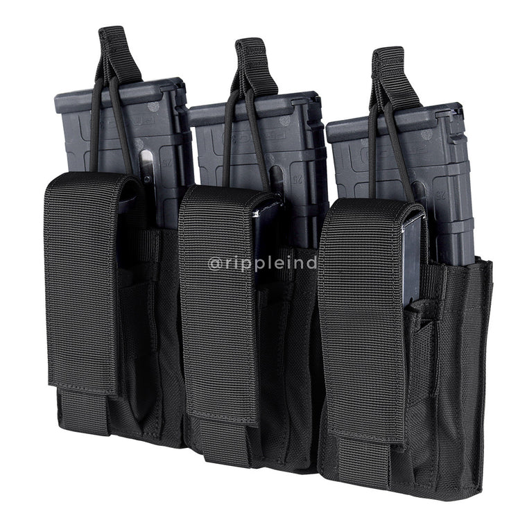 Condor - Black - Triple M4 Kangaroo Mag Pouch (Gen 2)