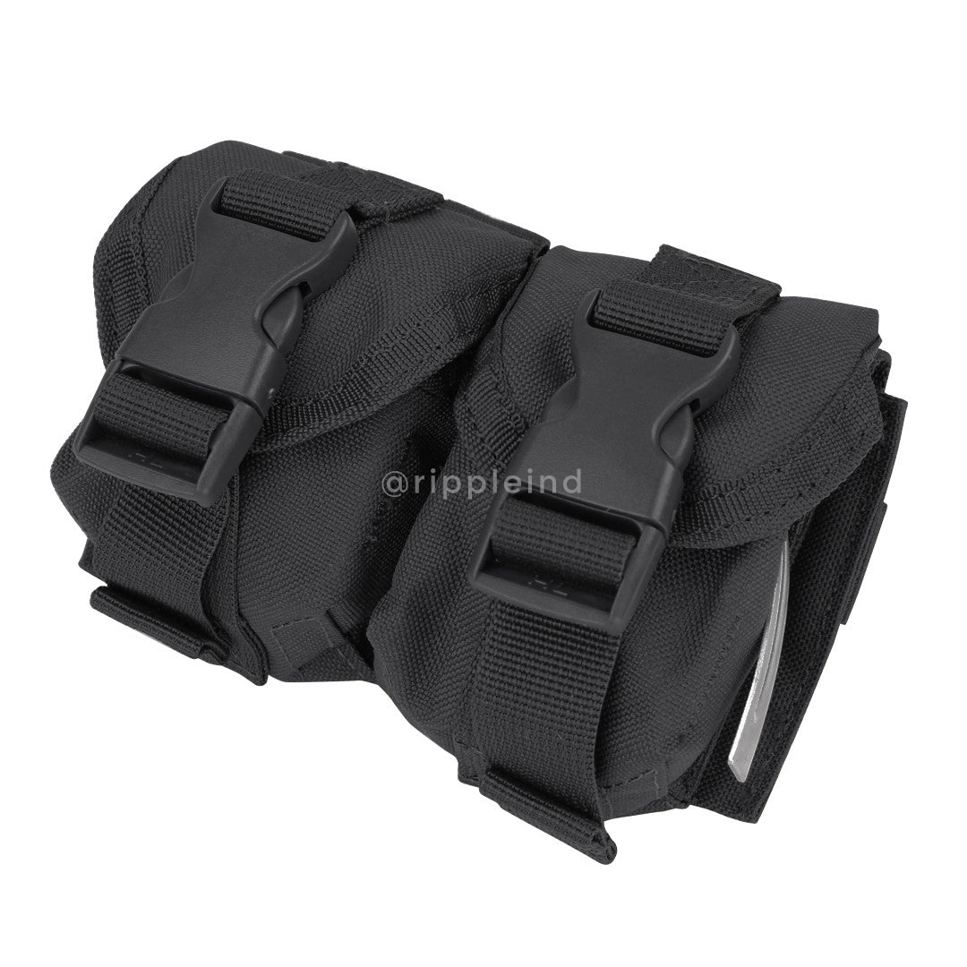 Condor - Black - Double Frag Grenade Pouch