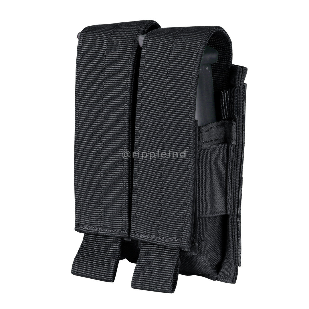 Condor - Black - Double Pistol Mag Pouch