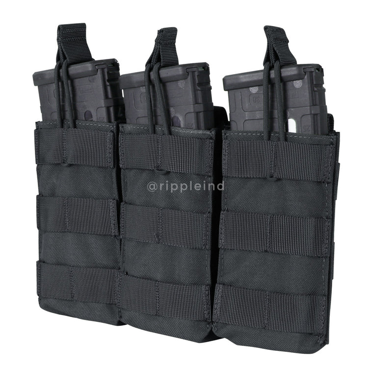 Condor - Black - Triple Open Top M4 Pouch