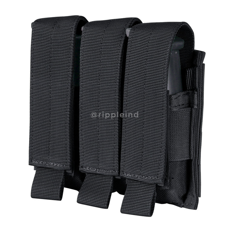Condor - Black - Triple Pistol Mag Pouch