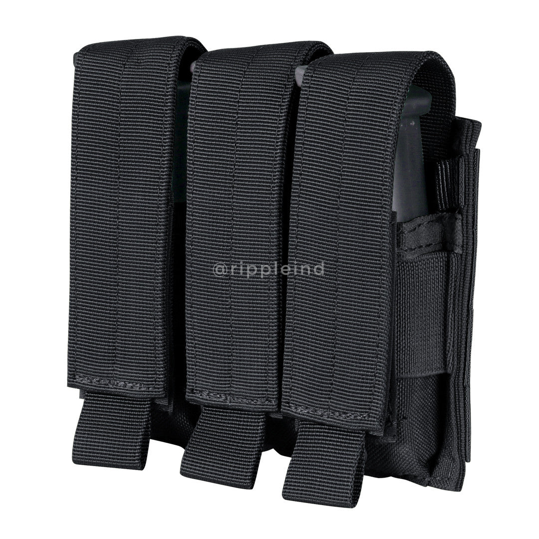 Condor - Black - Triple Pistol Mag Pouch