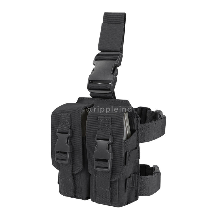 Condor - Black - Drop Leg M4 Mag Pouch