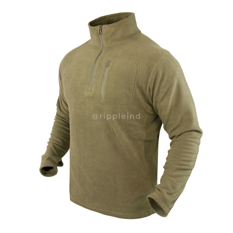 Condor - Tan - 1/4 Zip Fleece Pullover - CLEARANCE