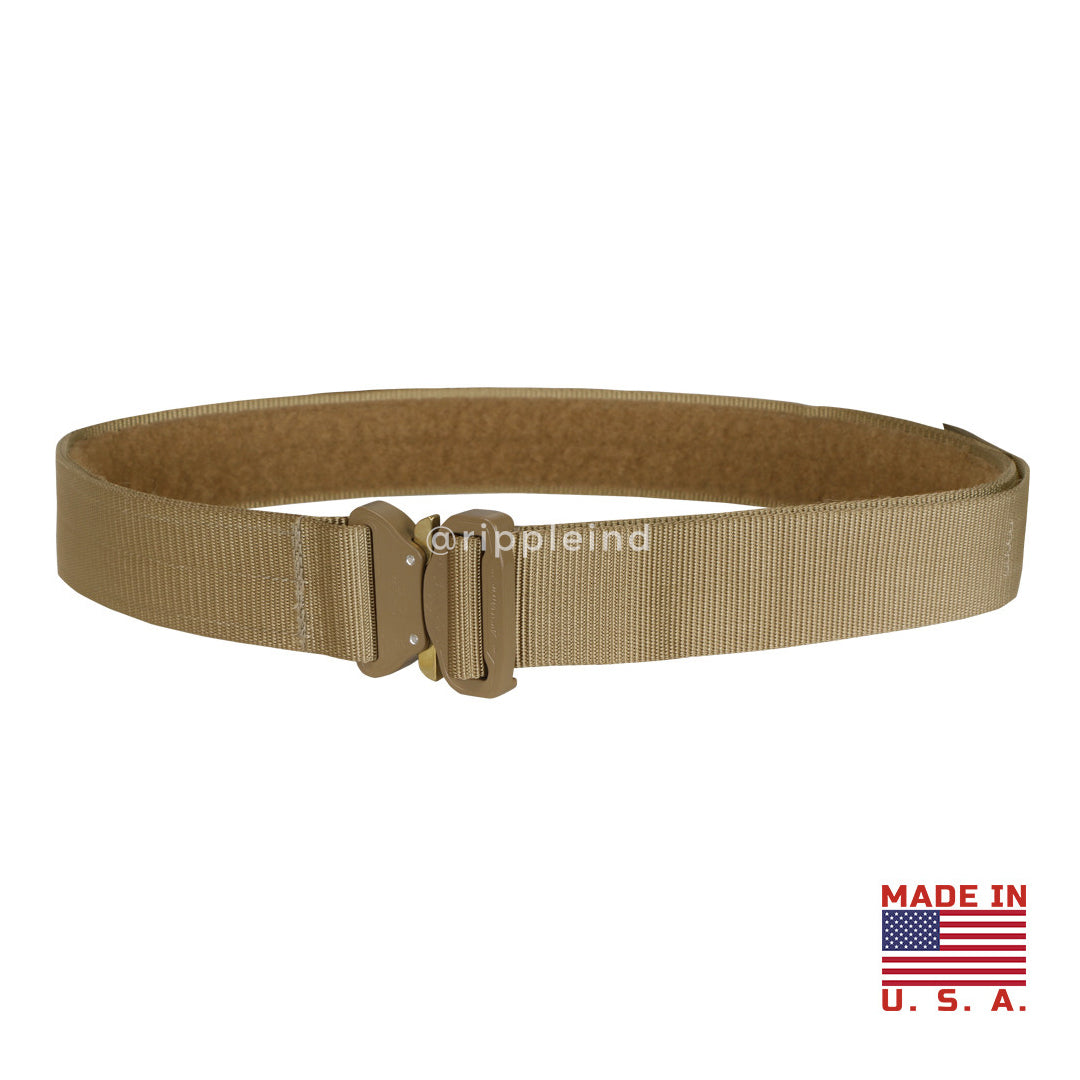Condor - Tan - Cobra Tactical Belt w/Interior Loop - LARGE - CLEARANCE