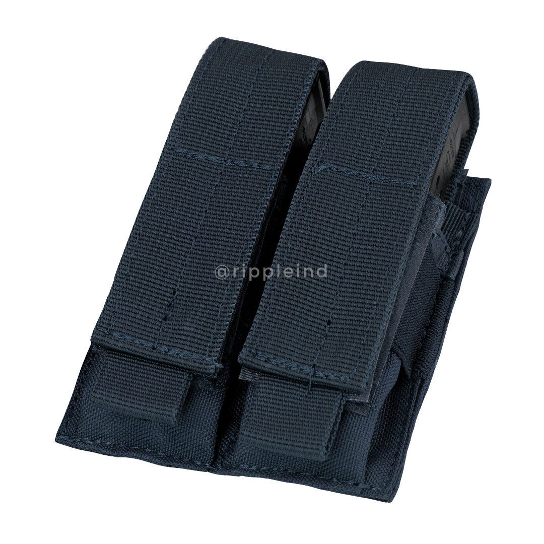 Condor - Navy - Double Pistol Mag Pouch