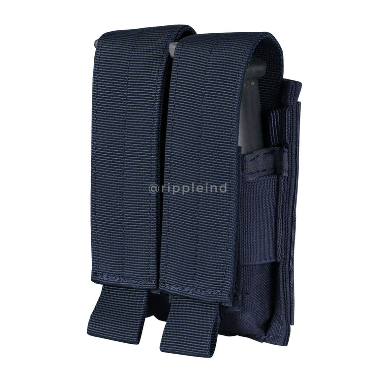 Condor - Navy - Double Pistol Mag Pouch