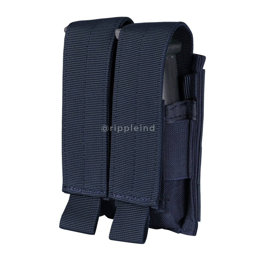 Condor - Navy - Double Pistol Mag Pouch