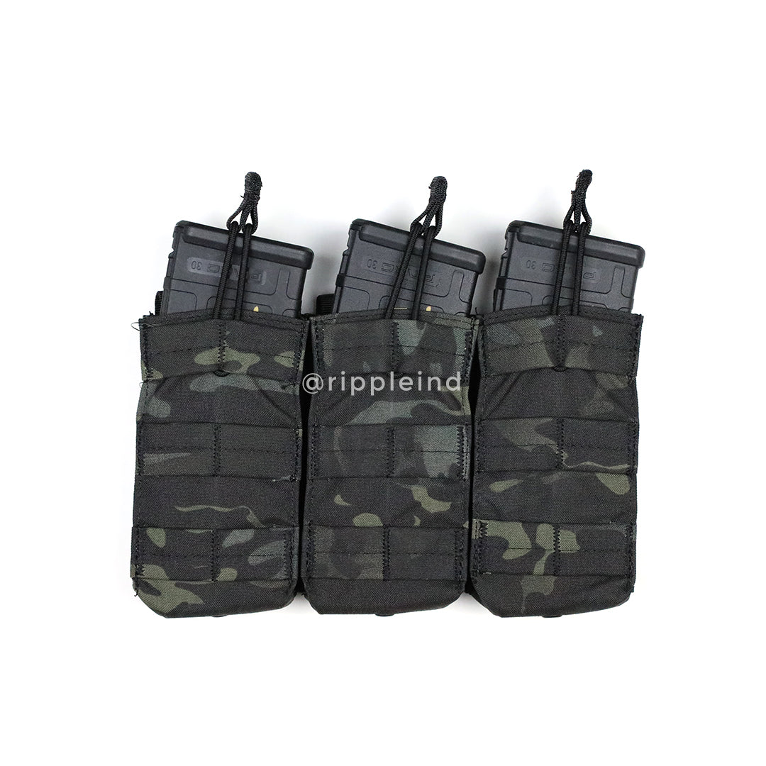 Condor - Multicam Black - Triple Open Top M4 Pouch