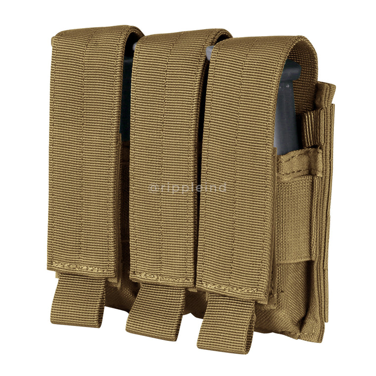 Condor - Coyote Brown - Triple Pistol Mag Pouch