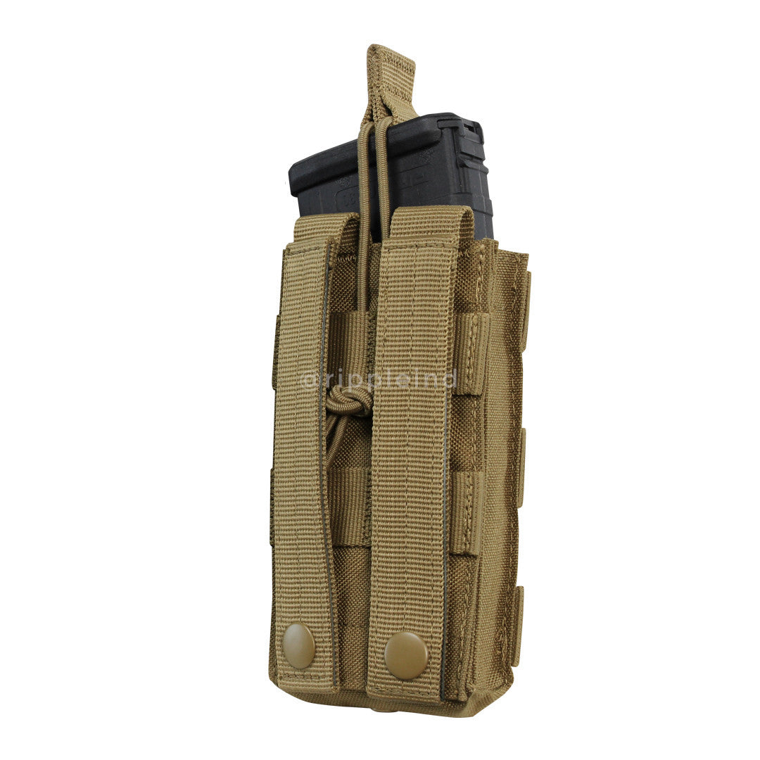 Condor - Coyote Brown - Single Open Top M4 Pouch