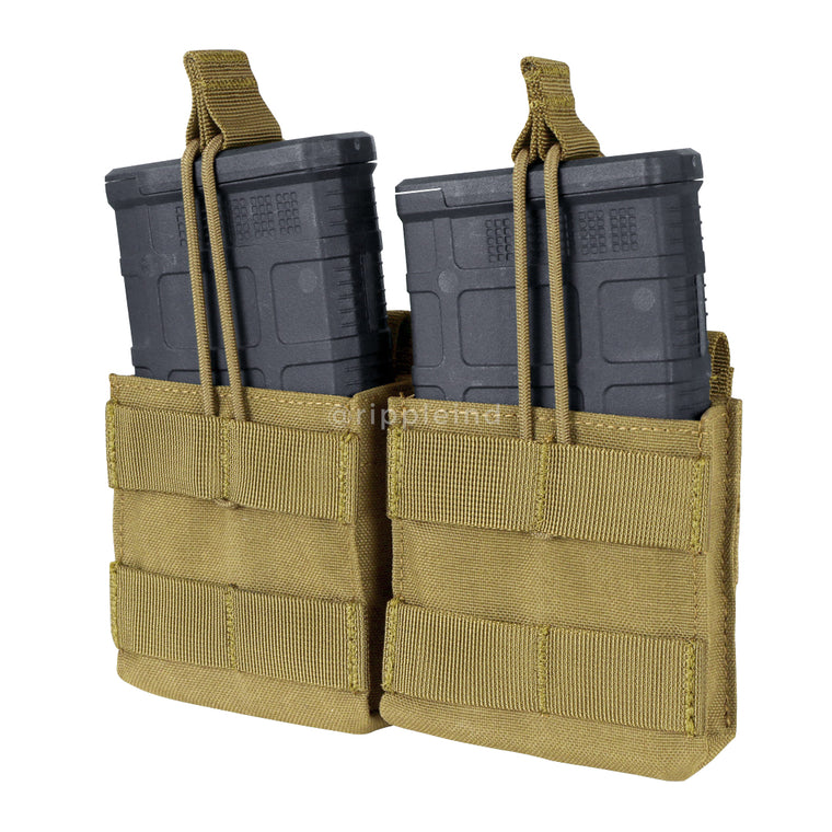 Condor - Coyote Brown - Double Open-Top M14 Mag Pouch