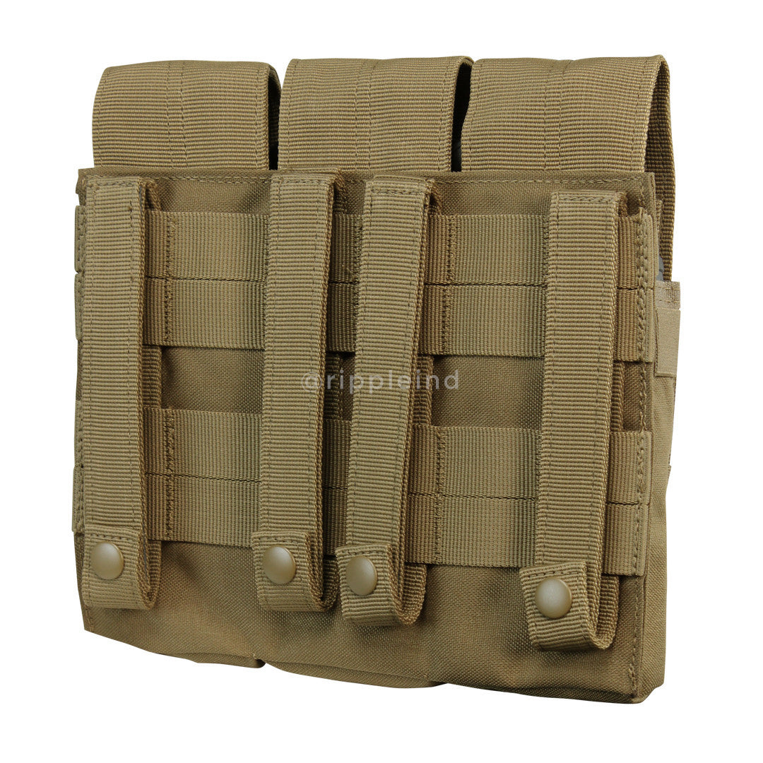 Condor - Coyote Brown - Triple AK Kangaroo Mag Pouch