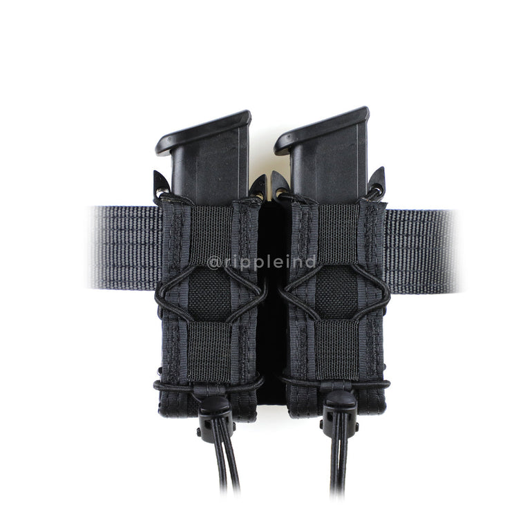 HSGI - Black - BELT MOUNT (ABM) Pistol Taco (Double)