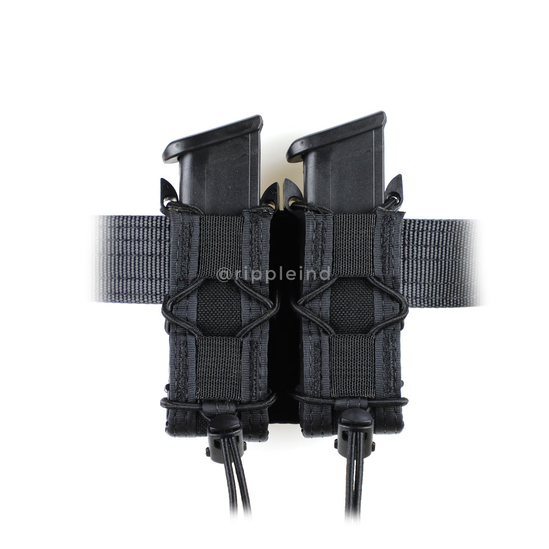 HSGI - Black - BELT MOUNT (ABM) Pistol Taco (Double)