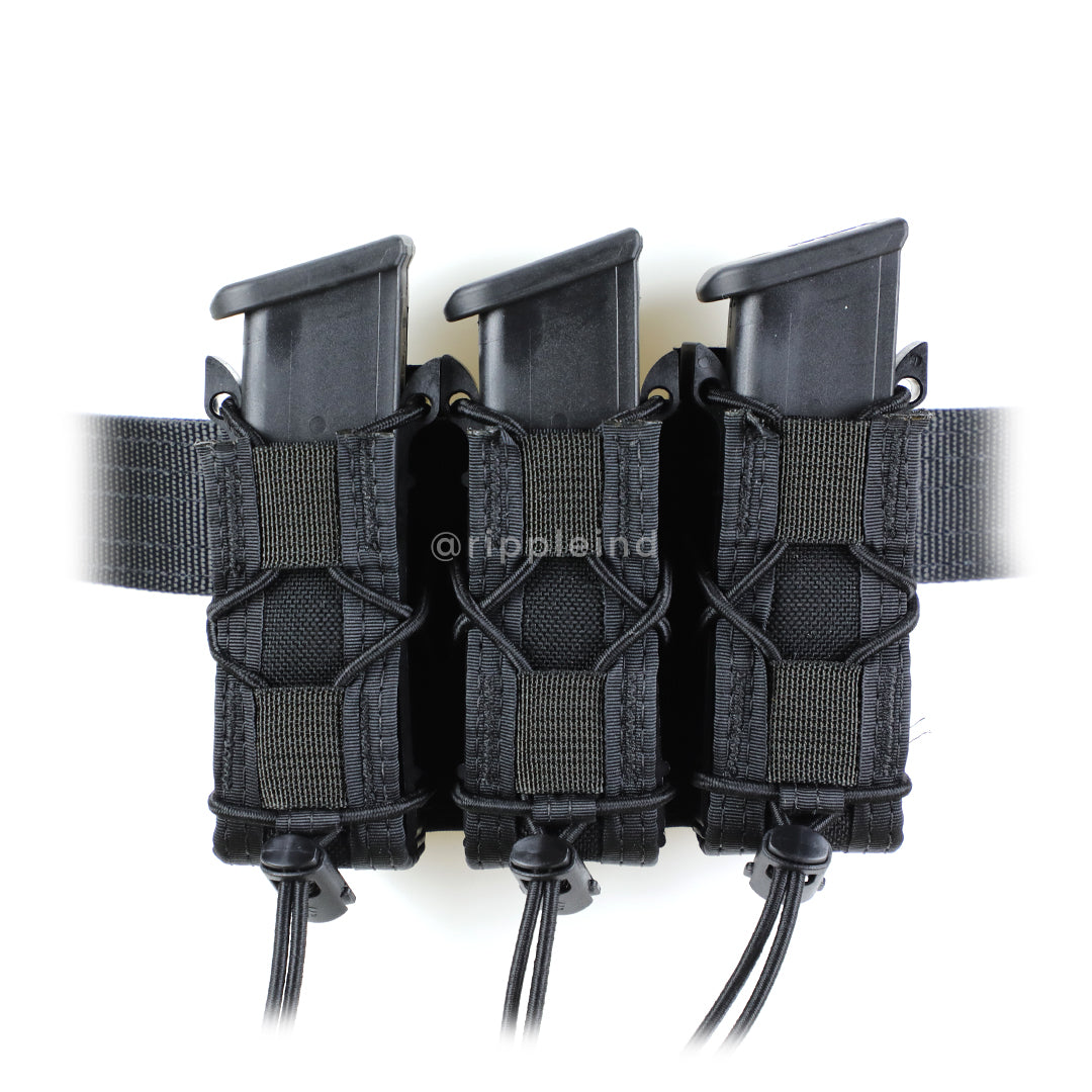 HSGI - Black - BELT MOUNT (ABM) Pistol Taco (Triple)