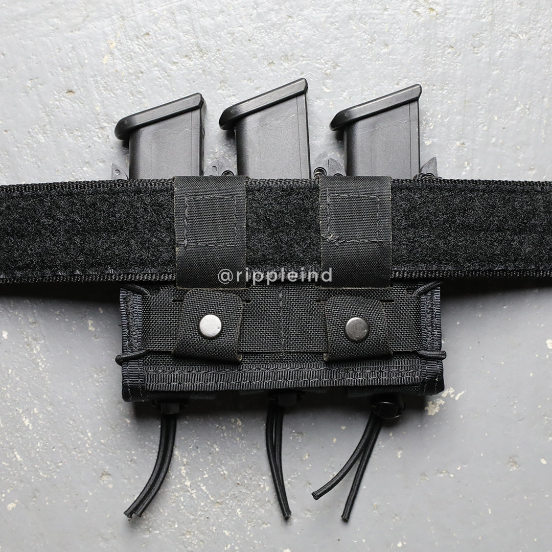 HSGI - Black - BELT MOUNT (ABM) Pistol Taco (Triple)