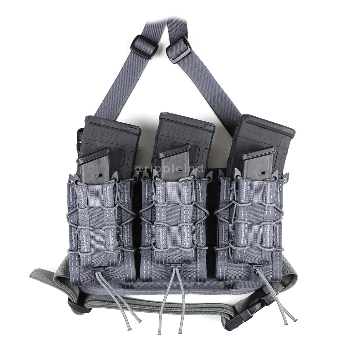 HSGI - Wolf Grey - Double Decker Leg Rig