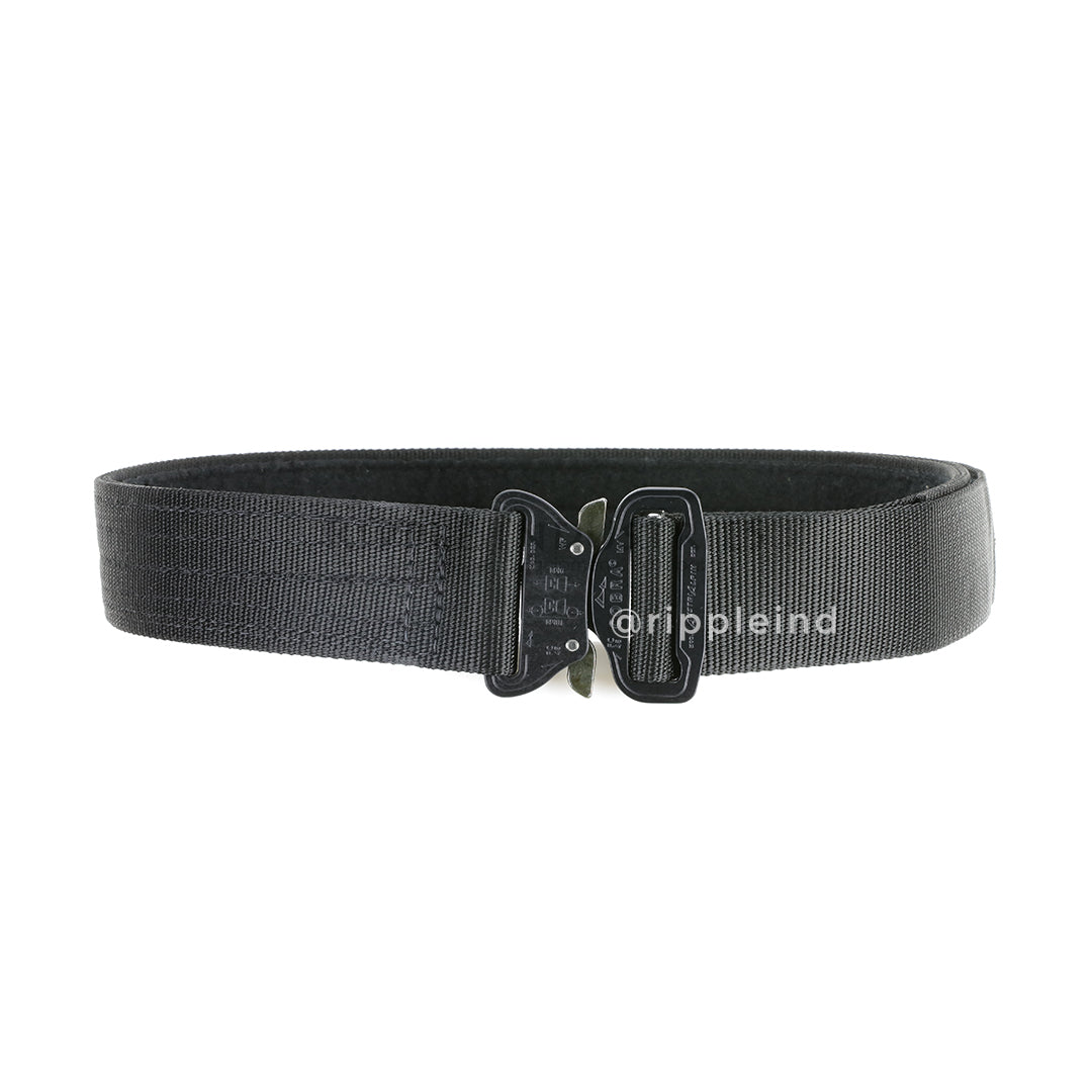 HSGI - Black - Cobra 1.75inch Rigger Belt w/Interior Loop - No D-Ring