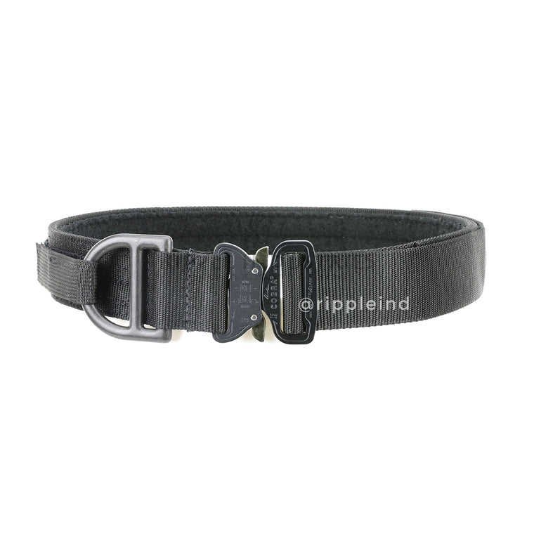 HSGI - Black - Cobra 1.75inch Rigger Belt w/D-Ring & Interior Loop