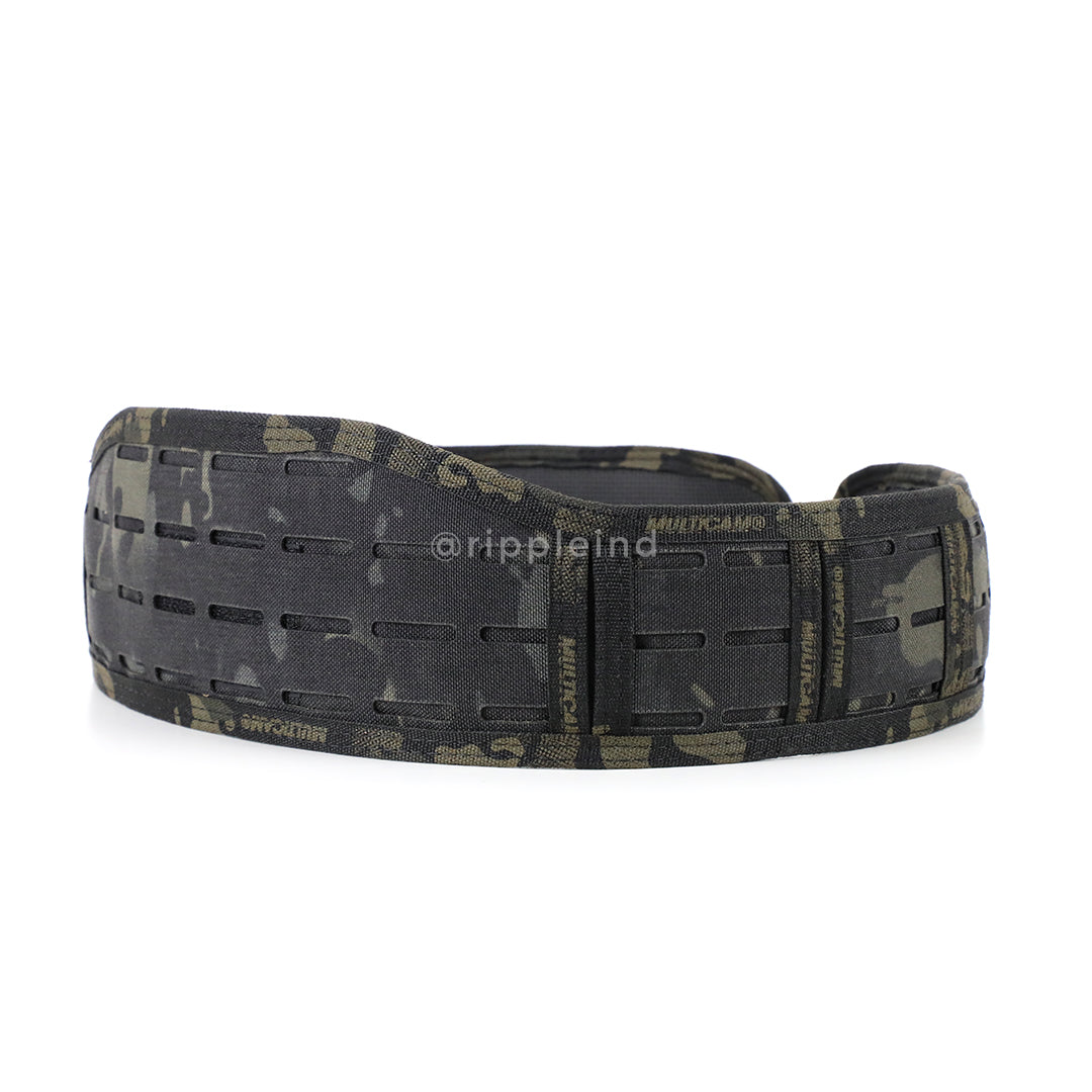 HSGI - Multicam Black - LASER SLIM-GRIP Slotted Padded Battle Belt