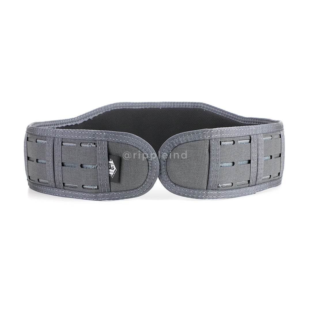 HSGI - Wolf Grey - LASER SLIM-GRIP Slotted Padded Battle Belt