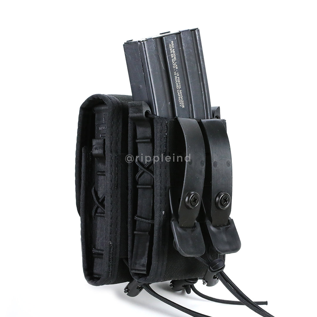 HSGI - Olive - DUTY Pistol Taco - COVERED (Double w/Rifle)