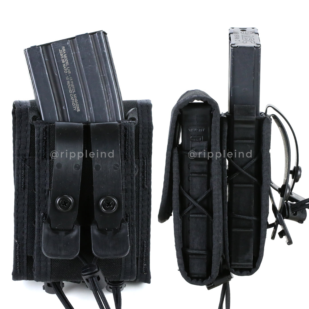 HSGI - Olive - DUTY Pistol Taco - COVERED (Double w/Rifle)