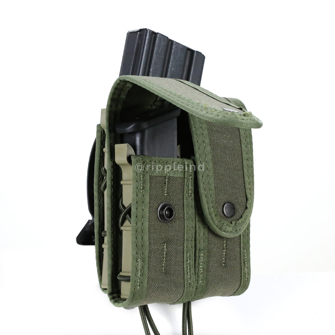 HSGI - LE Blue - DUTY Pistol Taco - COVERED (Double w/Rifle)