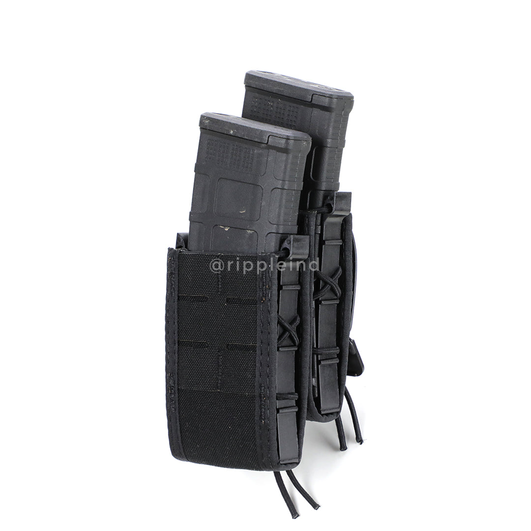 HSGI - Black - DUTY Rifle Taco (Double - Staggered)