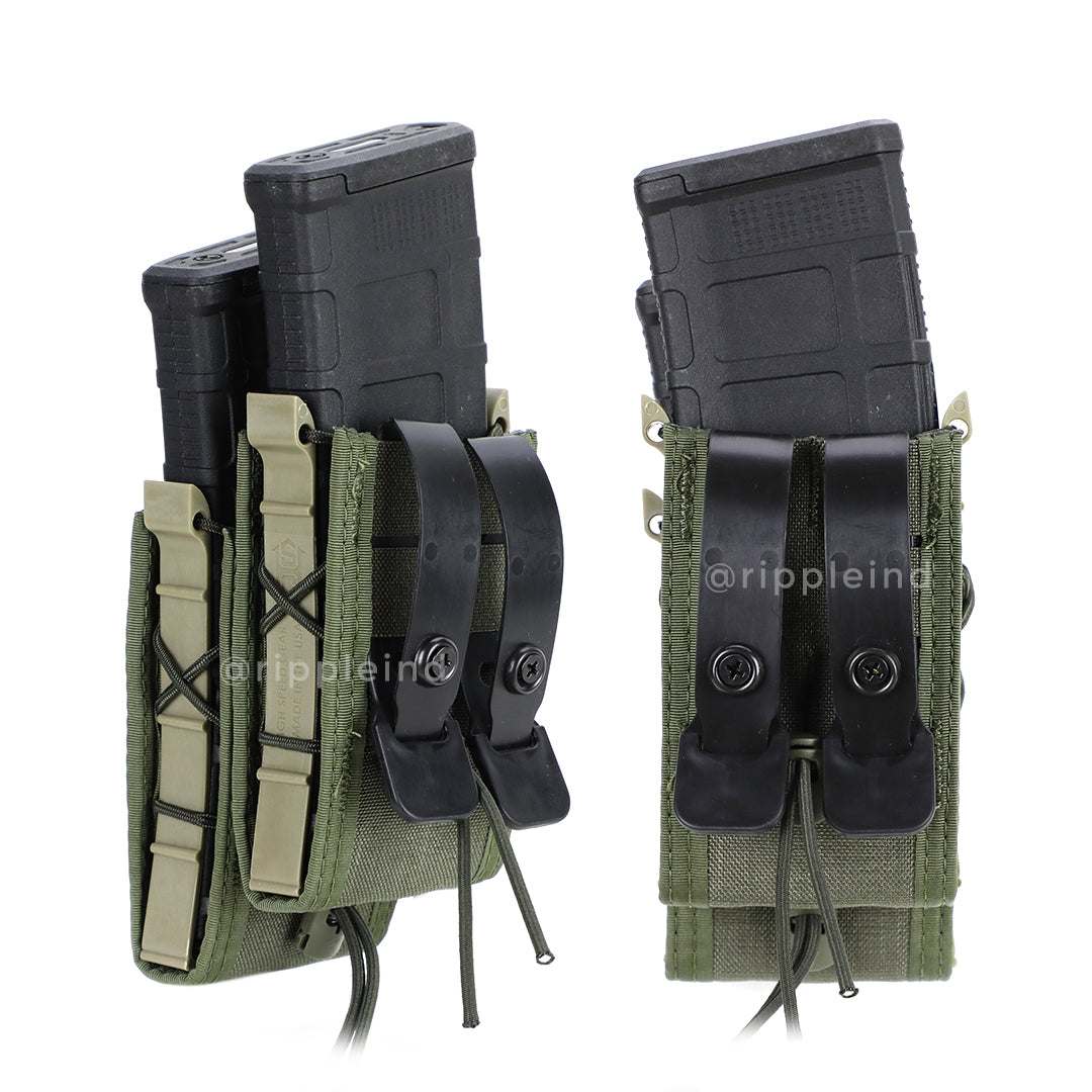 HSGI - Black - DUTY Rifle Taco (Double - Staggered)