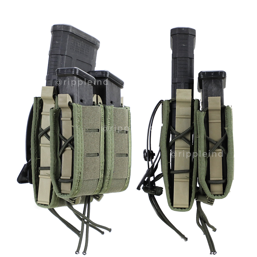 HSGI - Black - DUTY Pistol Taco (Double w/Rifle)