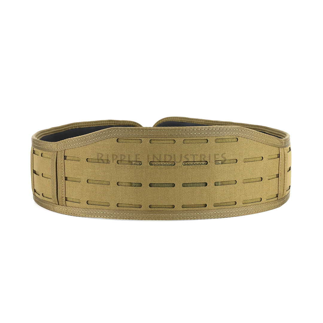 HSGI - Coyote Brown - LASER SLIM-GRIP Slotted Padded Battle Belt
