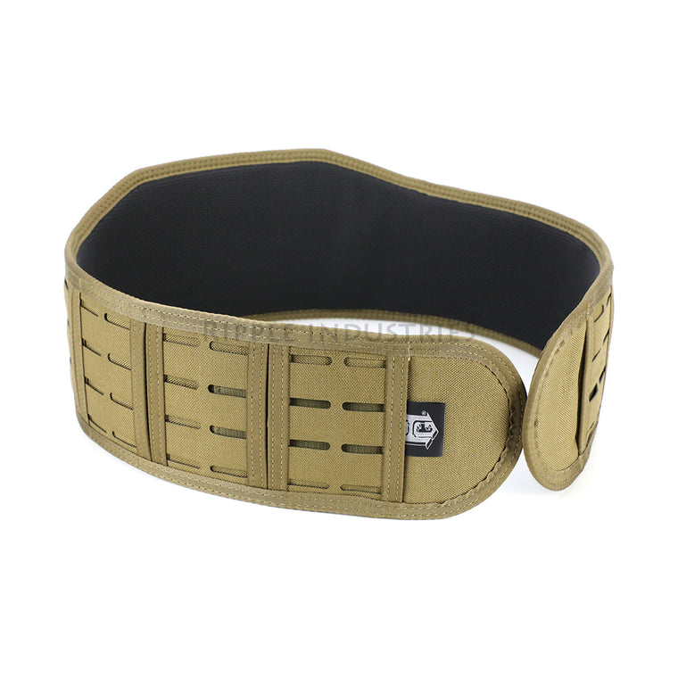 HSGI - Coyote Brown - LASER SURE-GRIP Slotted Padded Battle Belt