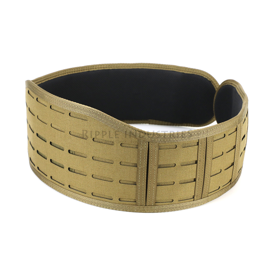 HSGI - Coyote Brown - LASER SURE-GRIP Slotted Padded Battle Belt