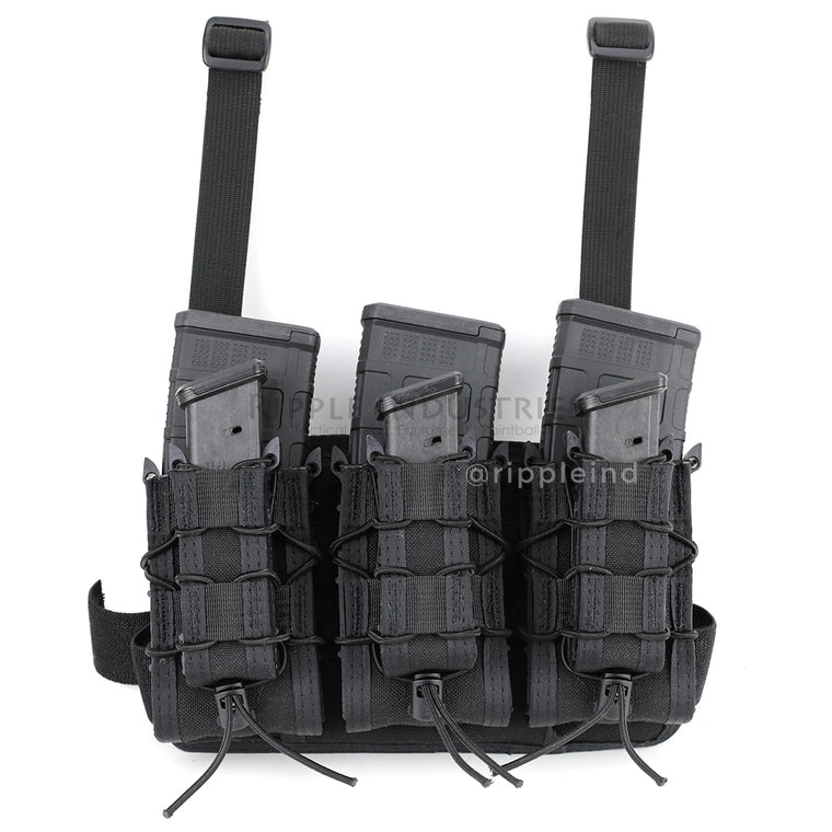 HSGI - Black - Double Decker Leg Rig